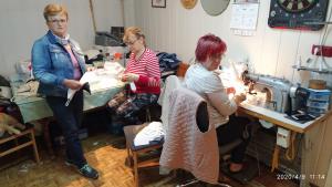 Tilčka Štumberger, Silva Purgaj in Ivanka Soršak z Zg. Hajdine